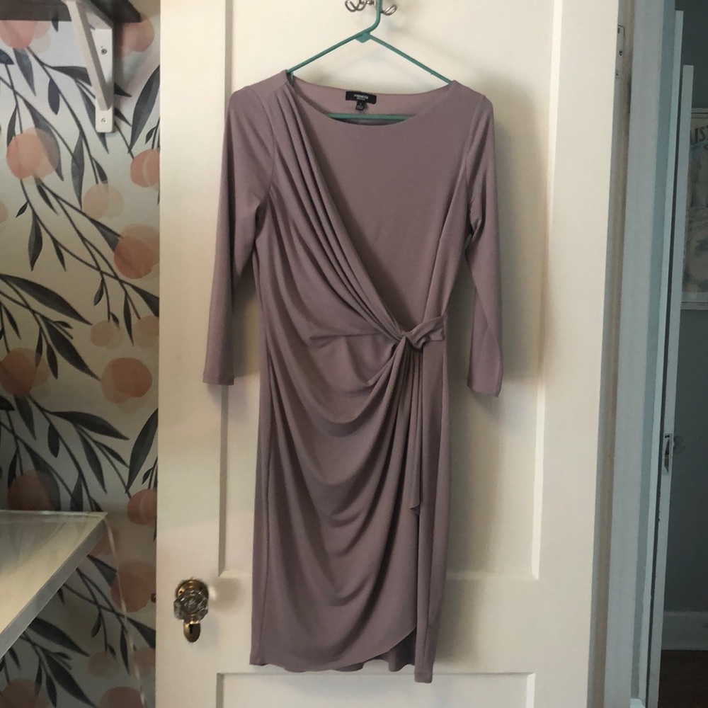 Like new lilac stretch knit dress